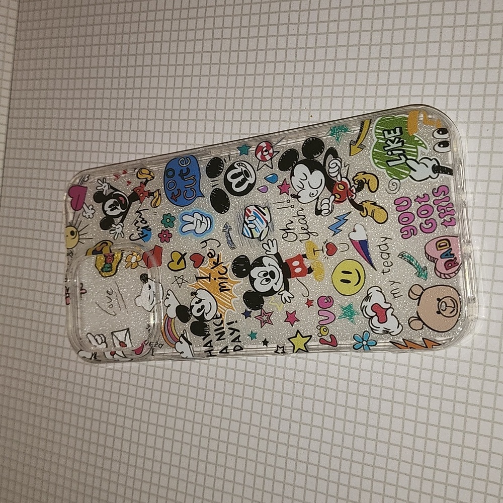 Brand new Mickey Mouse Iphone 16 Pro Max Silicon Cellphone case